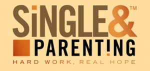single and parenting logo